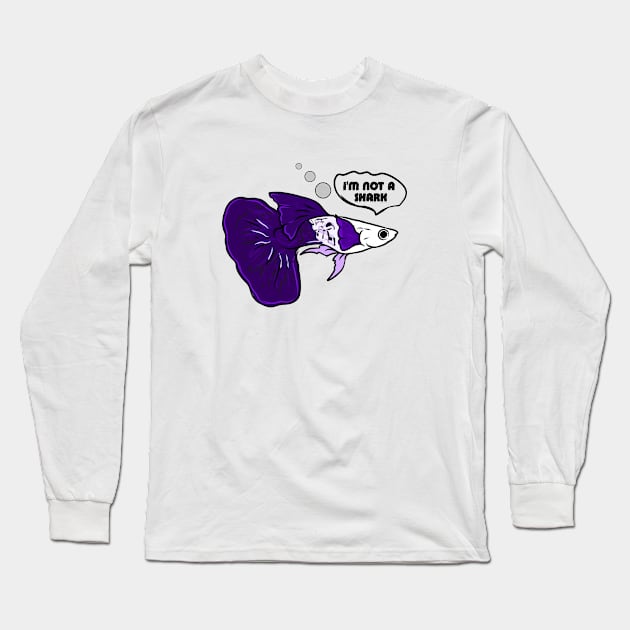 Guppy's funny Long Sleeve T-Shirt by Cahya. Id